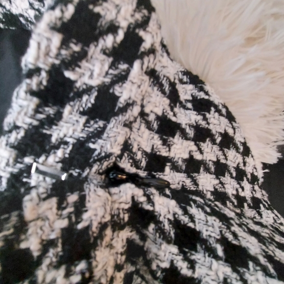 H&M houndstooth mini skirt size 14 - Picture 2 of 6
